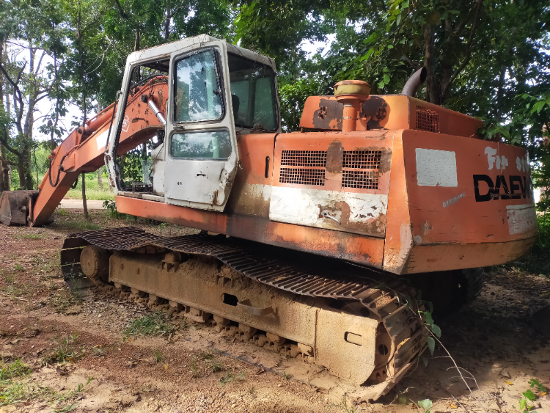 ขายรถแบคโฮ แดวูเอกสารทะเบียน