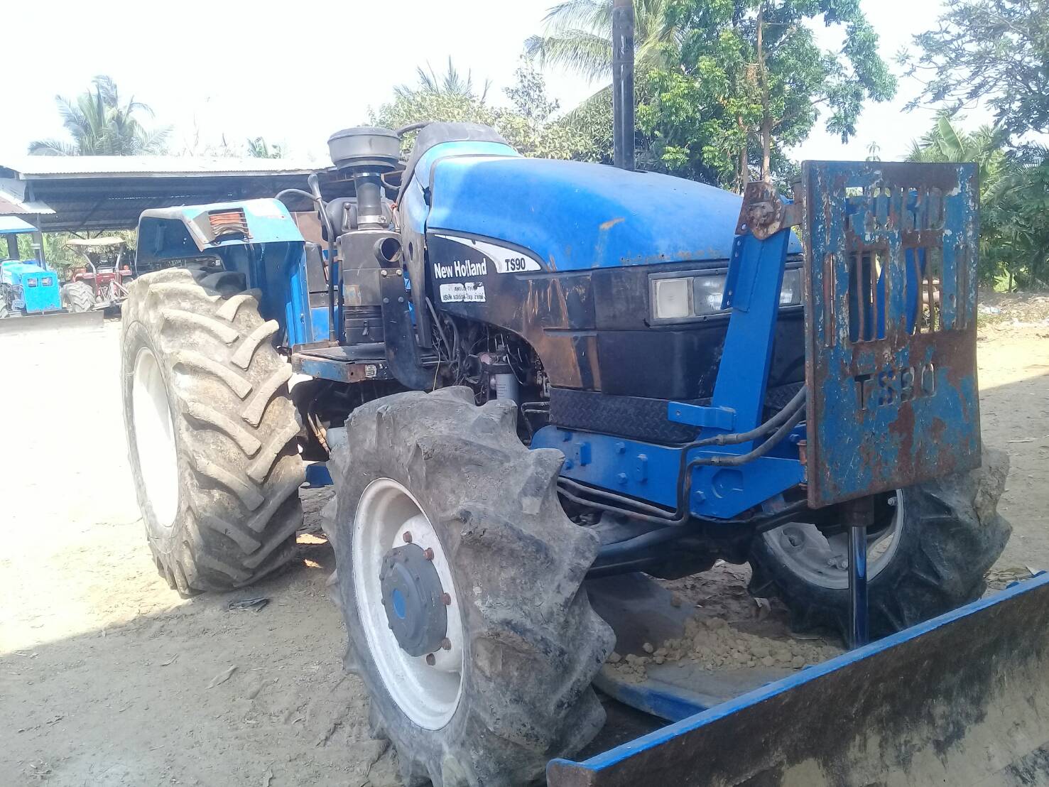 ขายรถไถ ford TS90เอกสารเล่มทะเบียน