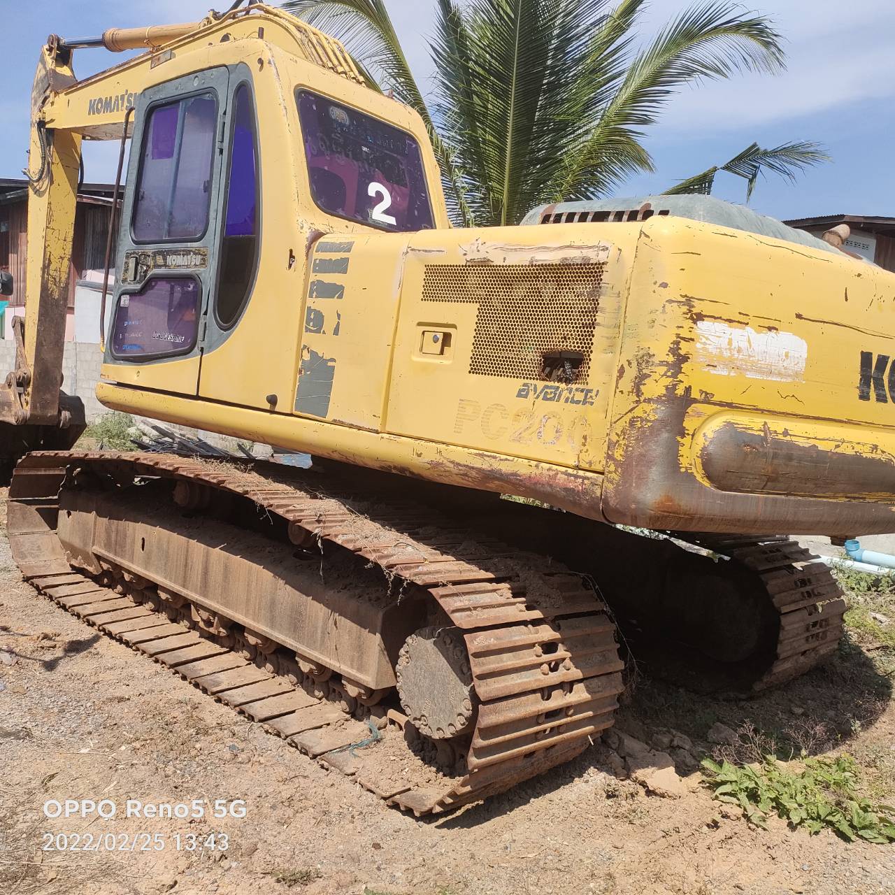 ขายรถแบคโฮ KOMATSU PC200-6 เอกสารเล่มทะเบียน