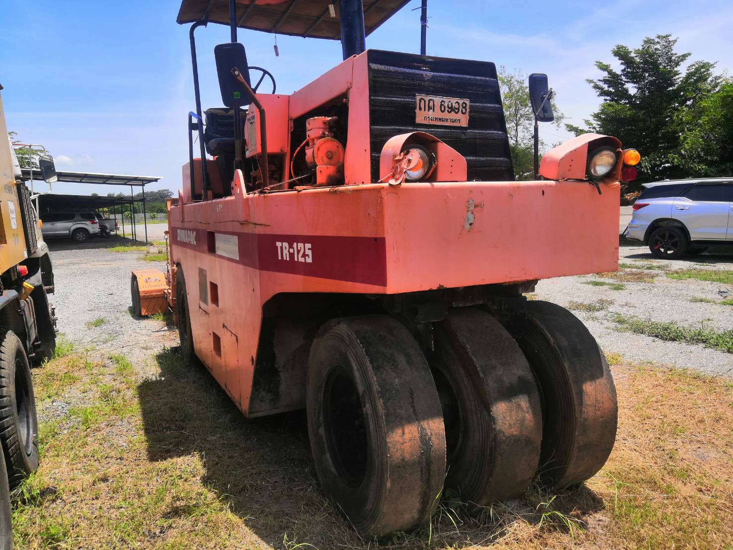 ขายรถบด 7 ล้อ DYNAPAC เอกสารทะเบียน