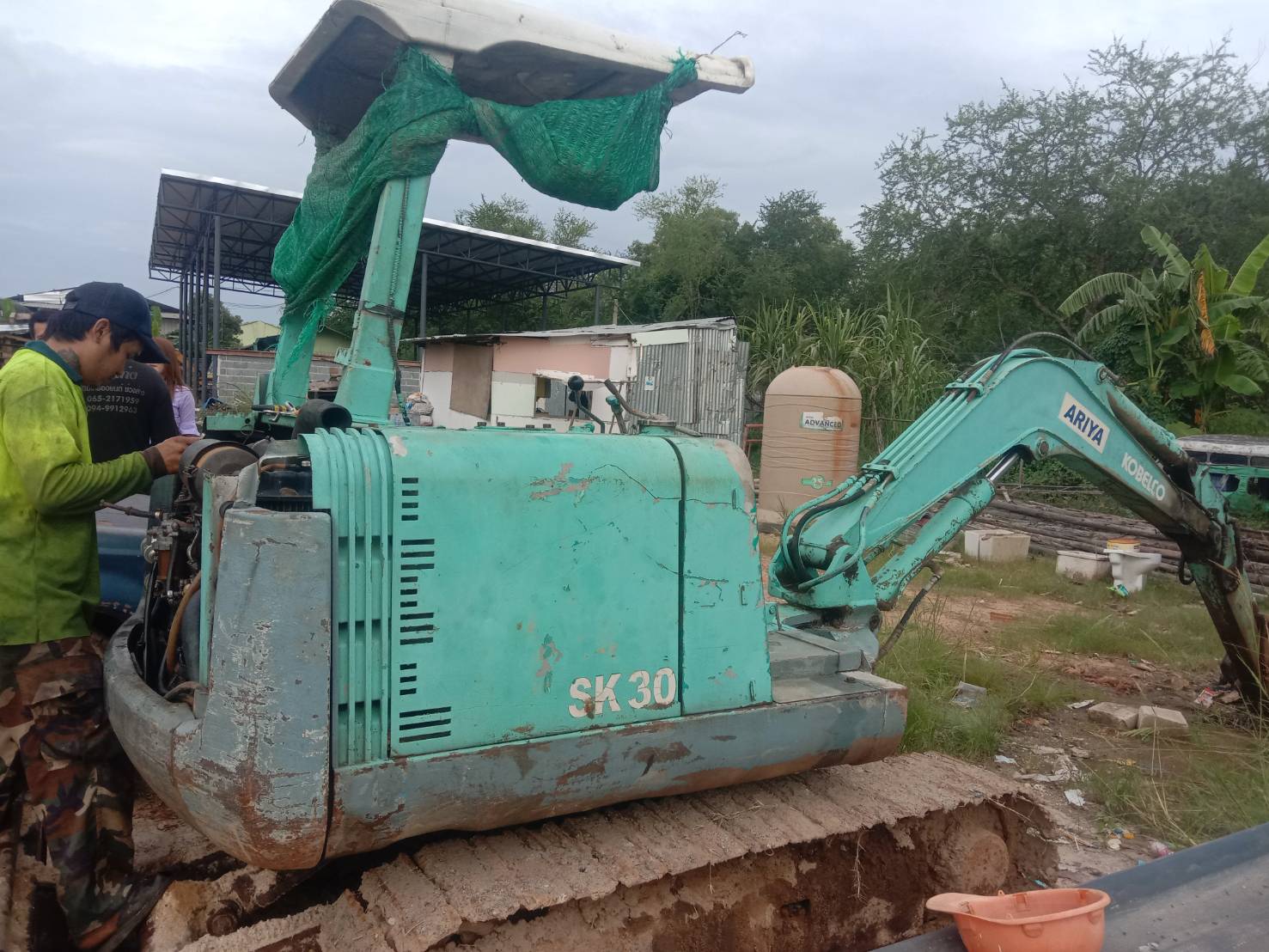 ขายรถแบคโฮ KOBELCO SK30