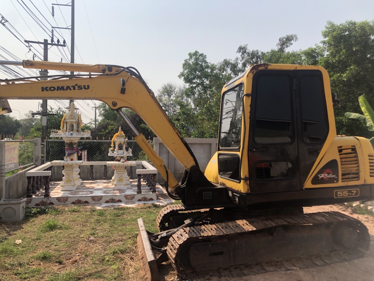 ขายรถแบคโฮ KOMATSU PC55-7 เอกสารใบอินวอย