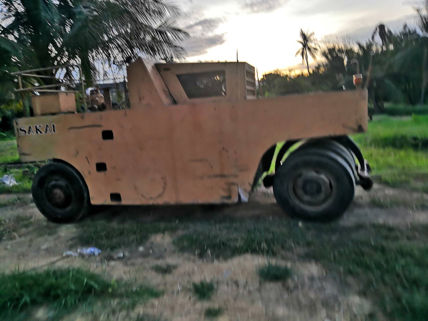 ขายรถบดล้อยาง SAKAI 7409