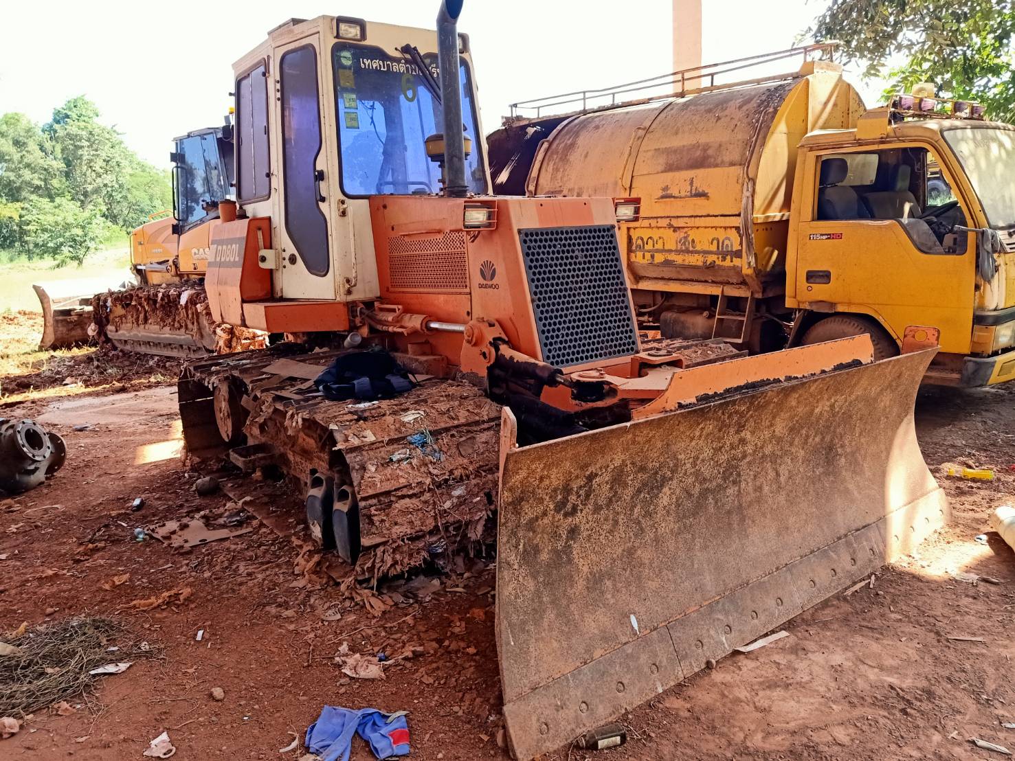 ขายรถแทรกเตอร์ DAEWOO