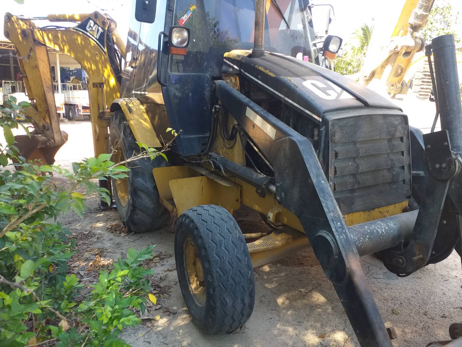 ขาย รถหน้าตักหลังขุด CAT424D 1 เพลา