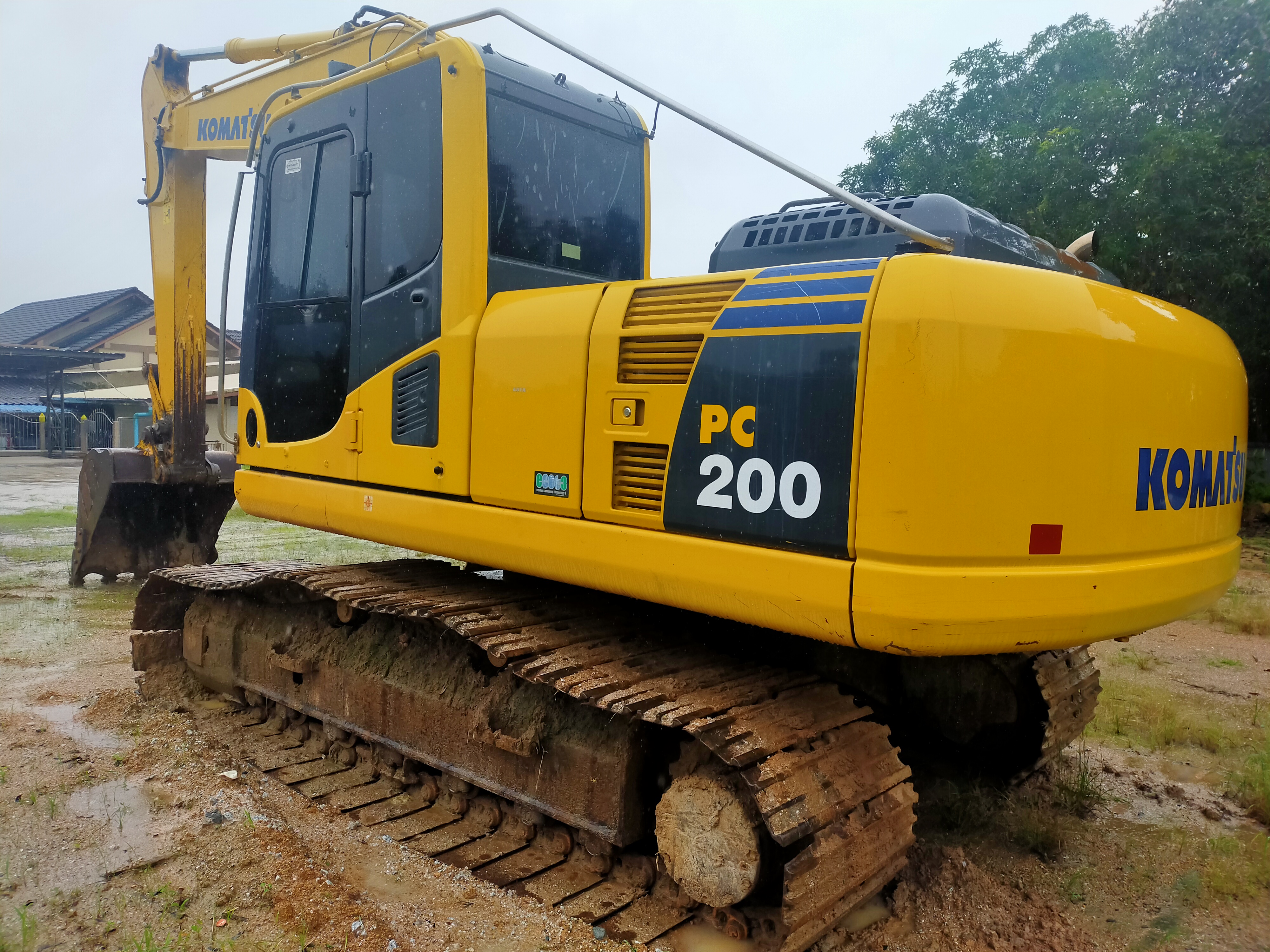 ขายรถแบคโฮ KOMATSU PC200-8 เอกสารแจ้งจำหน่าย