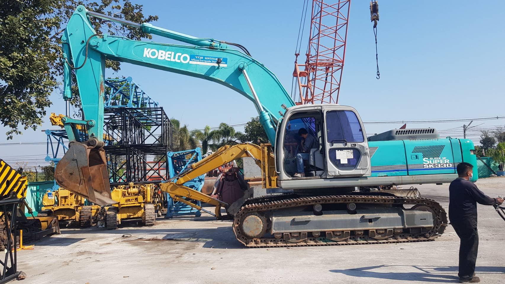 ขายรถแบคโฮ KOBELCO SK 330-6