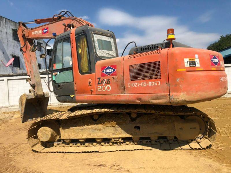 ขายรถแบคโฮ HITACHI ZX200-1 เอกสารเล่มทะเบียน