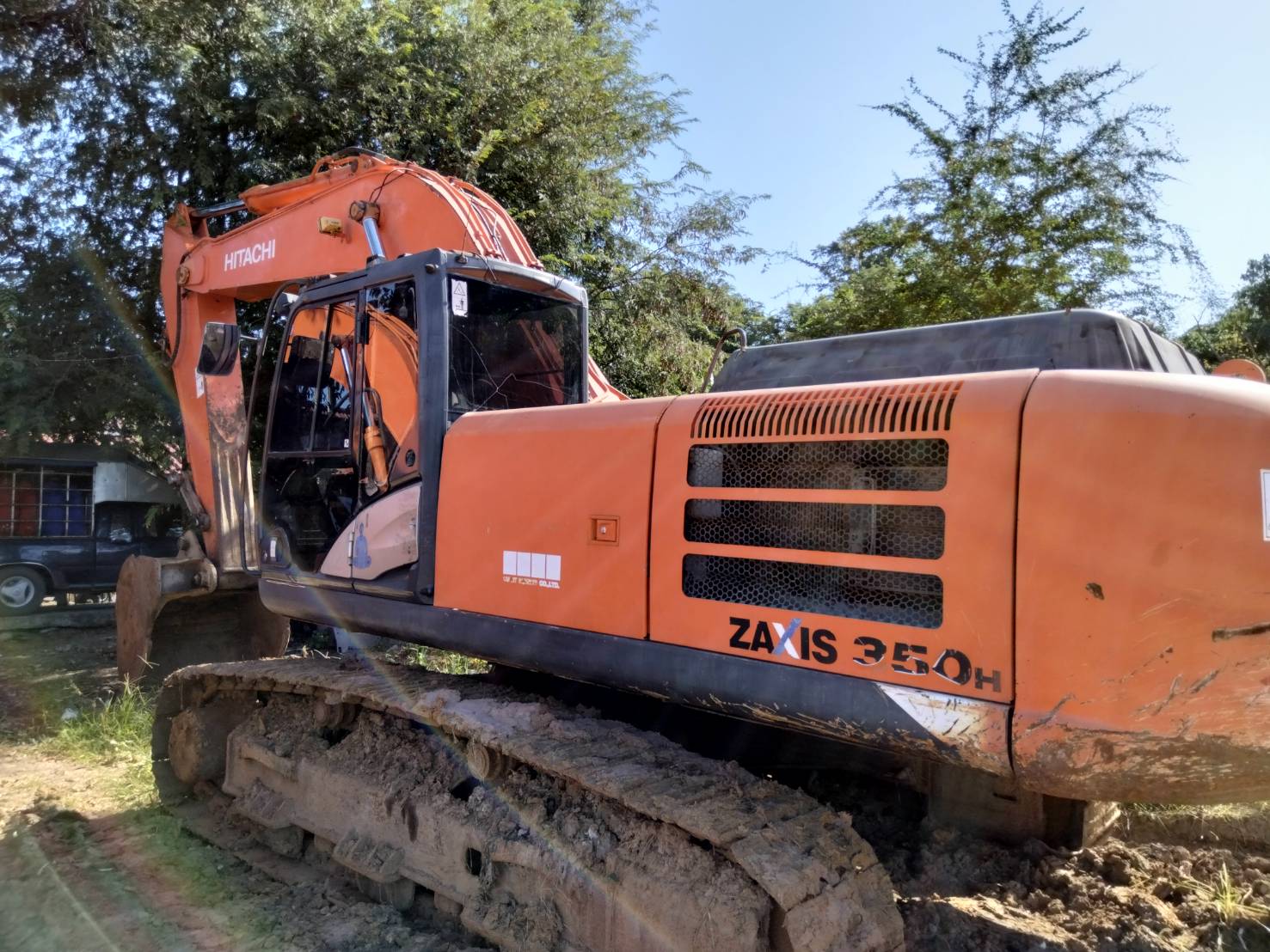 ขายรถแบคโฮ HITACHI ZX350-5G