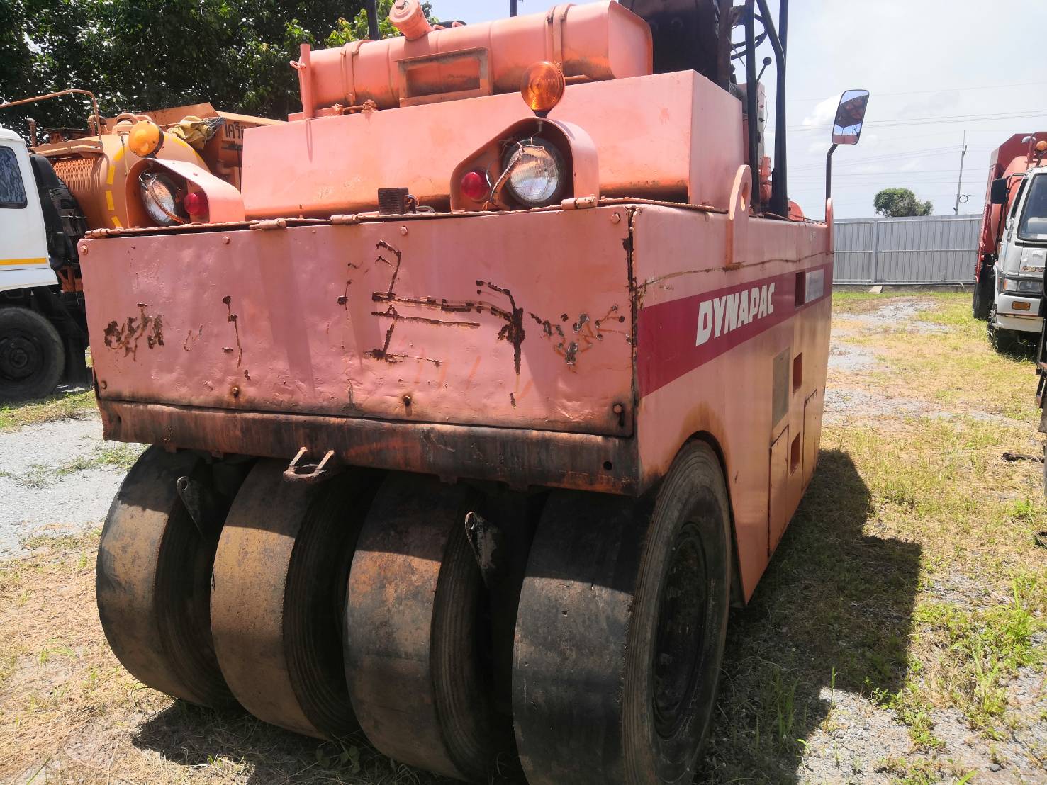 ขายรถบด 7 ล้อ DYNAPAC เอกสารทะเบียน