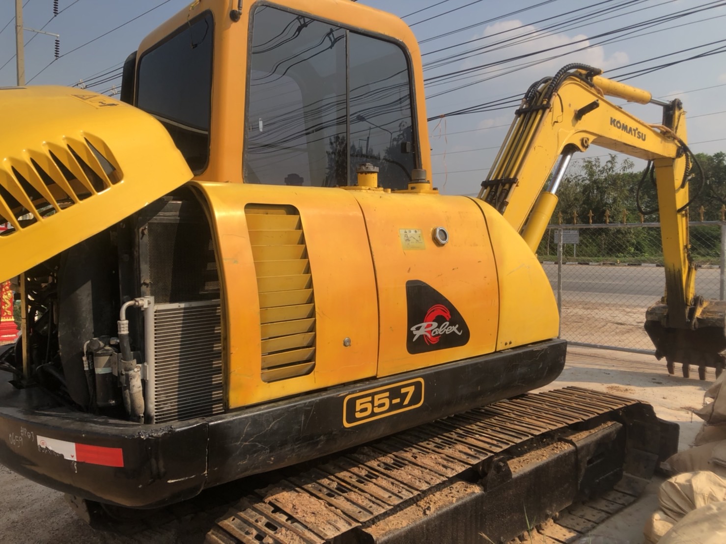 ขายรถแบคโฮ KOMATSU PC55-7 เอกสารใบอินวอย