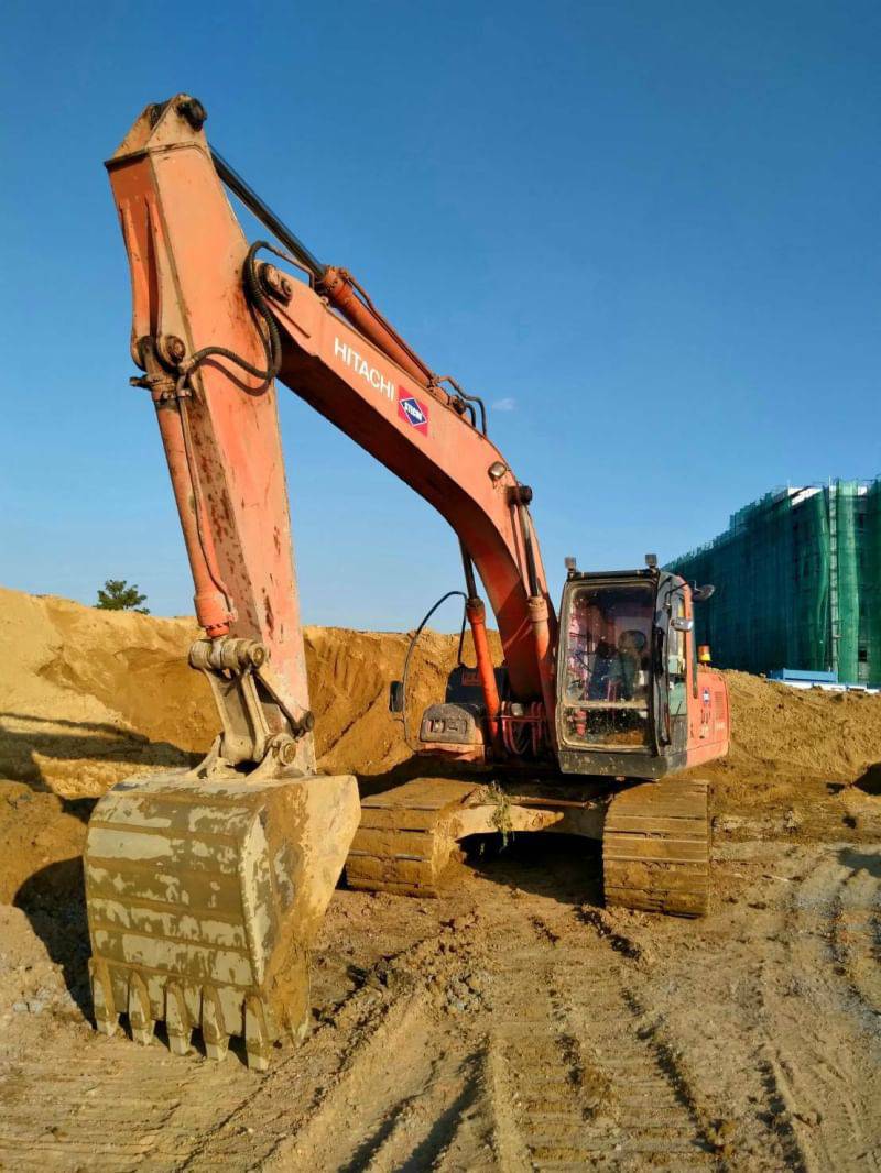 ขายรถแบคโฮ HITACHI ZX200-1 เอกสารเล่มทะเบียน