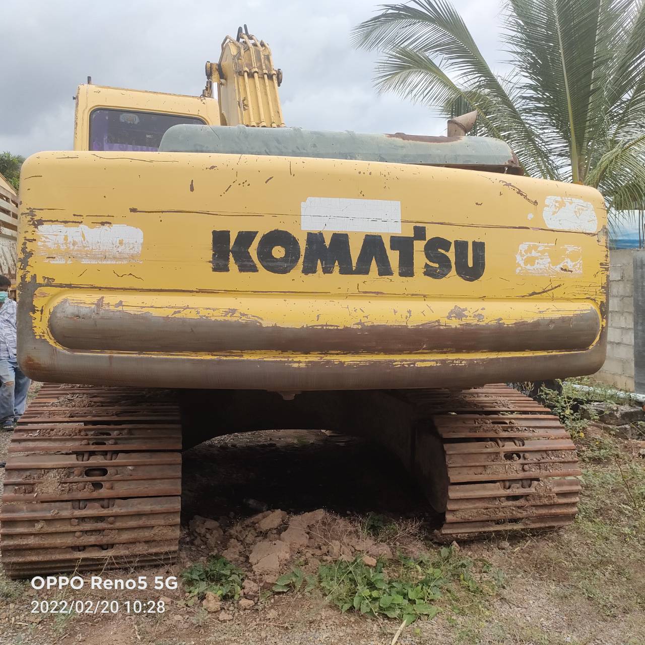 ขายรถแบคโฮ KOMATSU PC200-6 เอกสารเล่มทะเบียน
