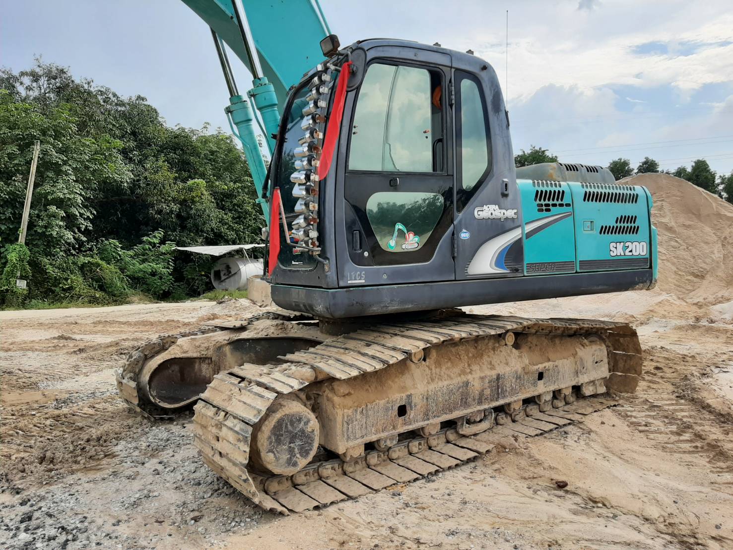 ขายรถแบคโฮ KOBELCO SK200-8 SUPER