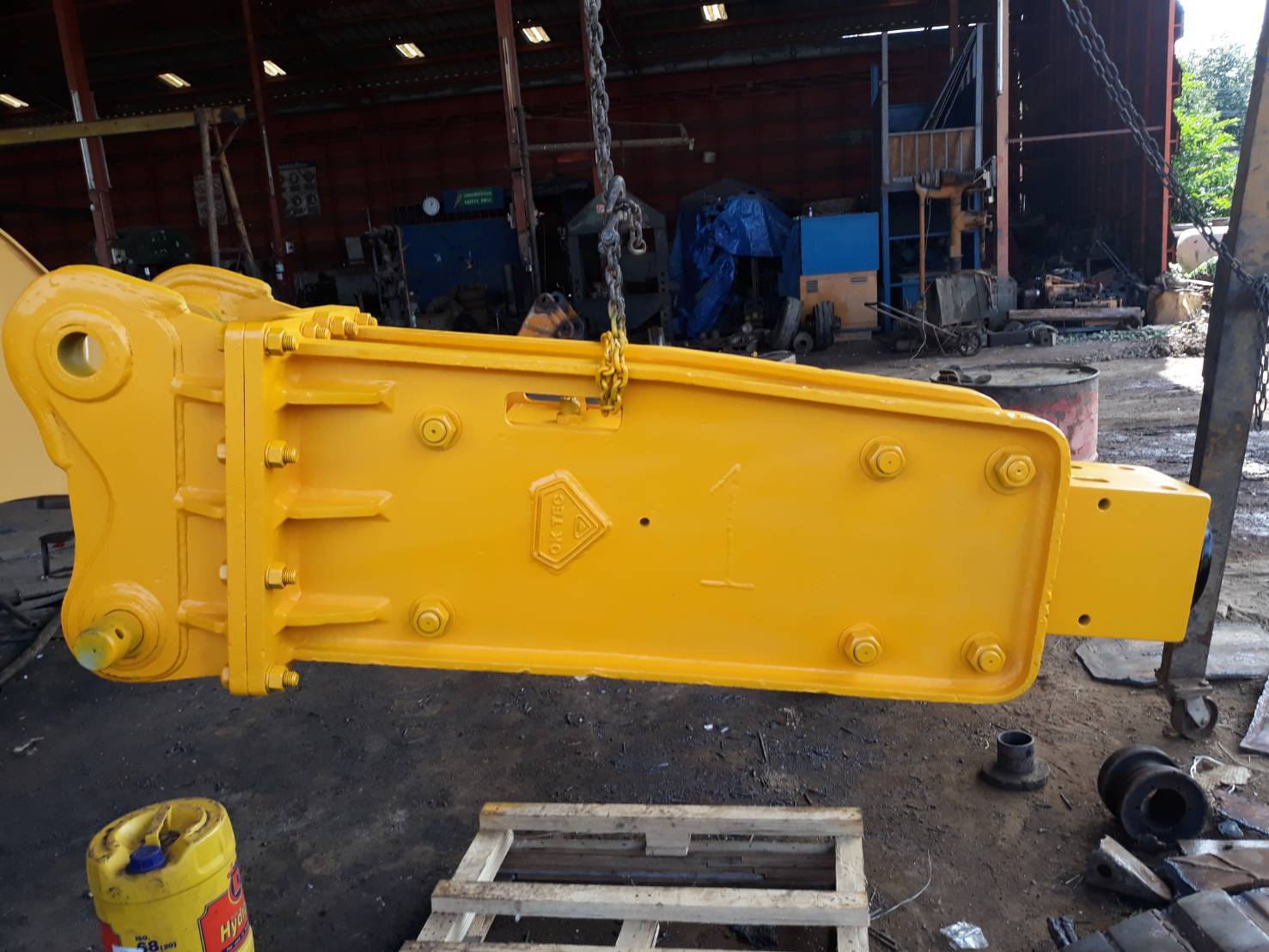 ขายหัวเจาะใส่รถแบคโฮรุ่น 120