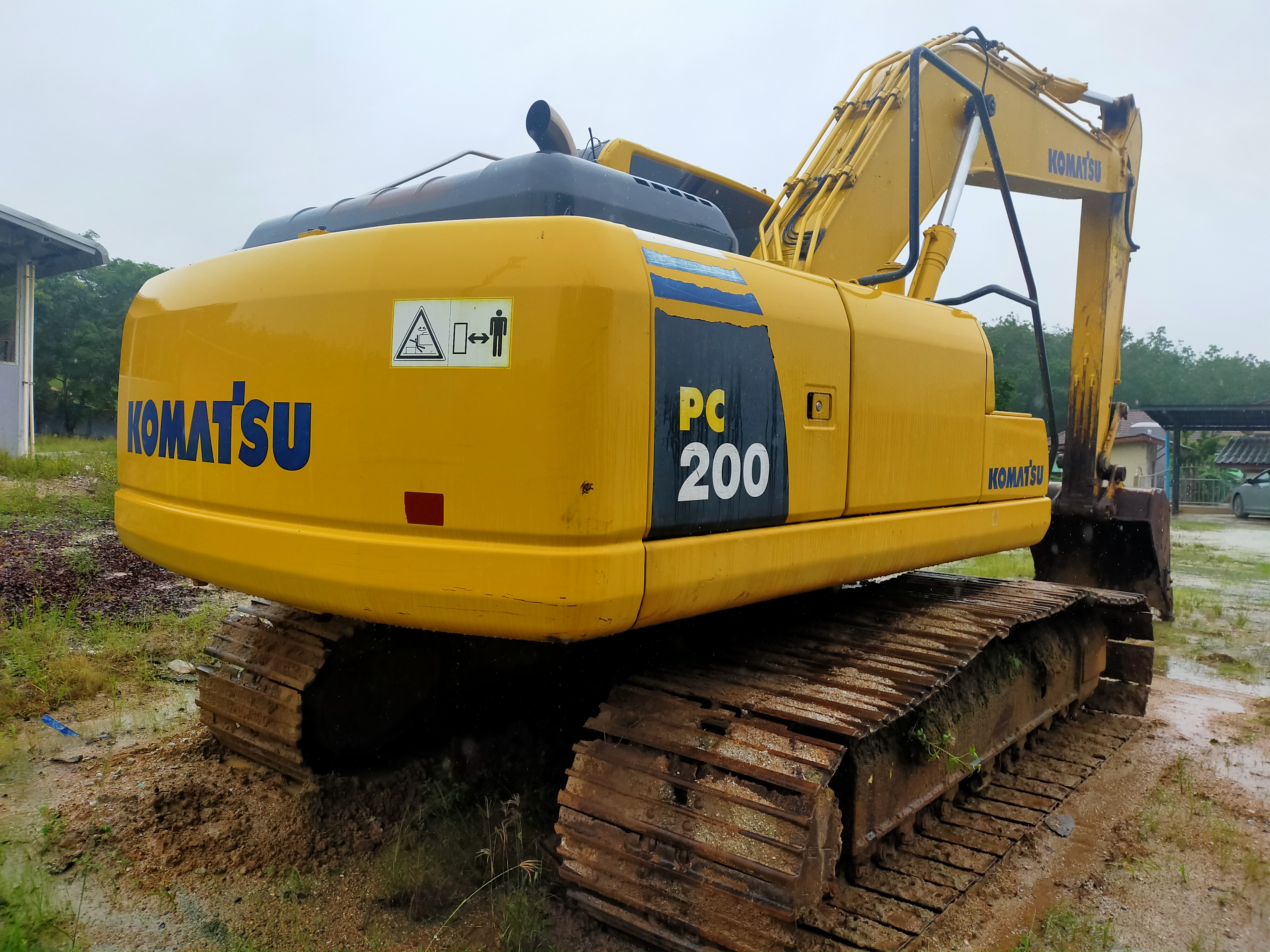 ขายรถแบคโฮ KOMATSU PC200-8