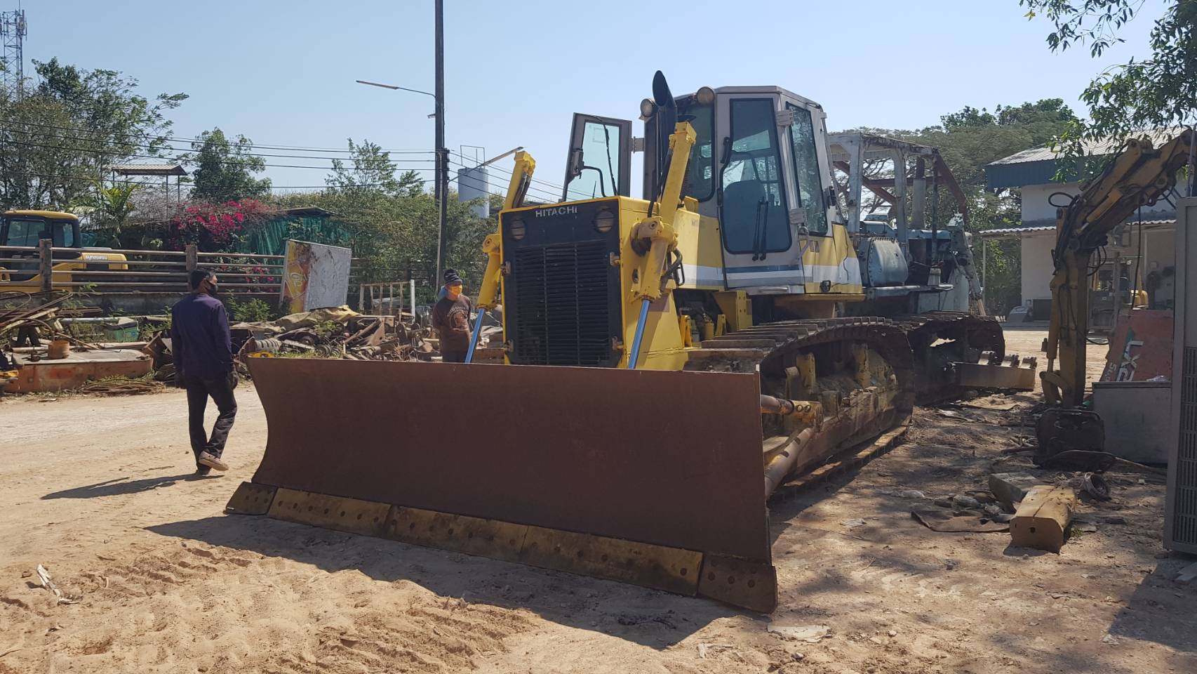 ขายรถแทรกเตอร์ HITACHA D7 เอกสารทะเบียน