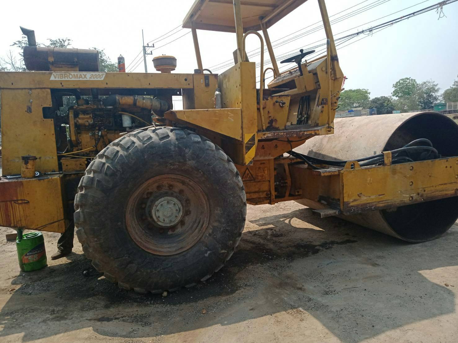 ขายรถบดสั่น VIBROMAX 1102เอกสารทะเบียน