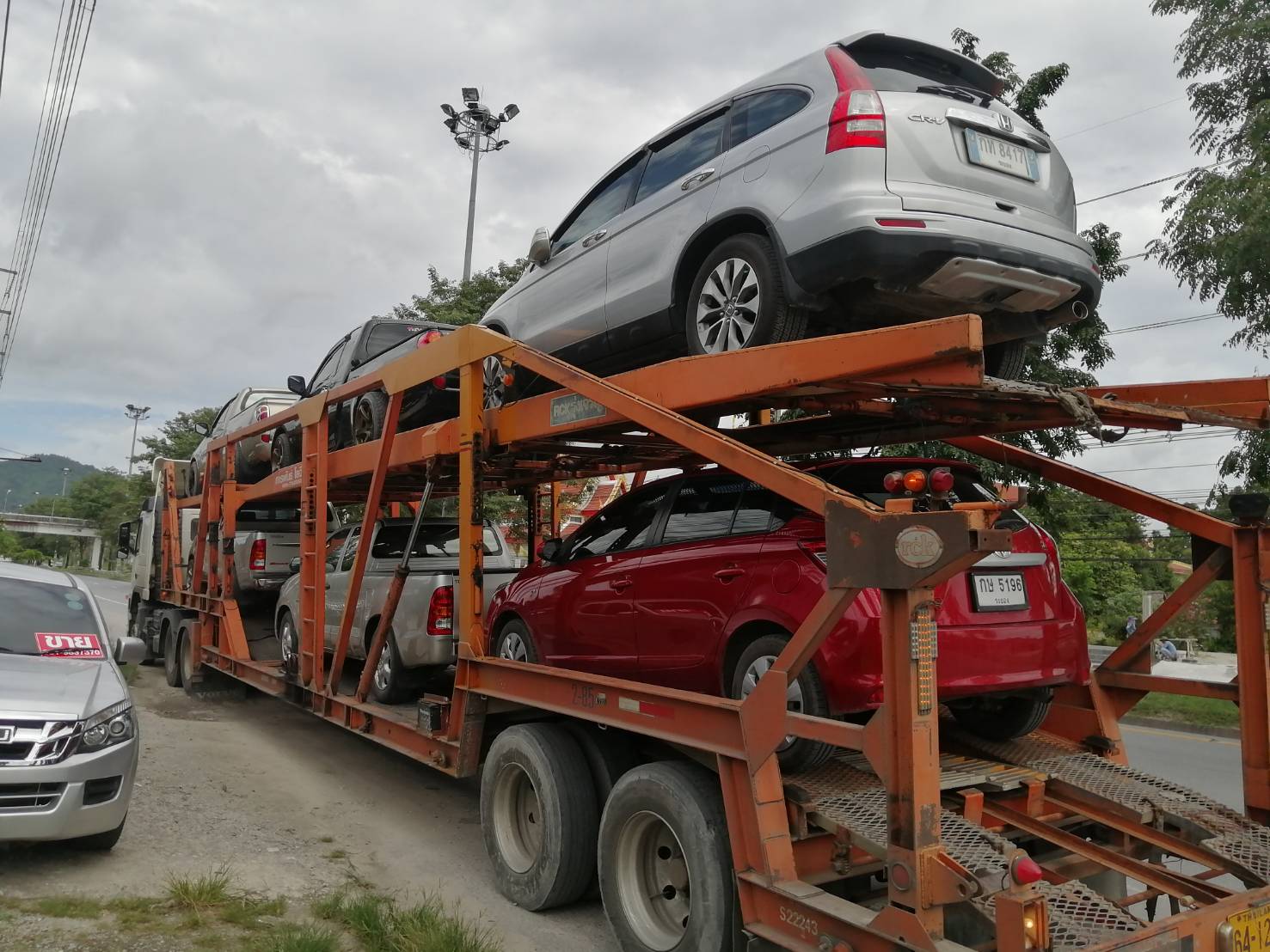 ขายหางลากรถสภาพพร้อมไช้