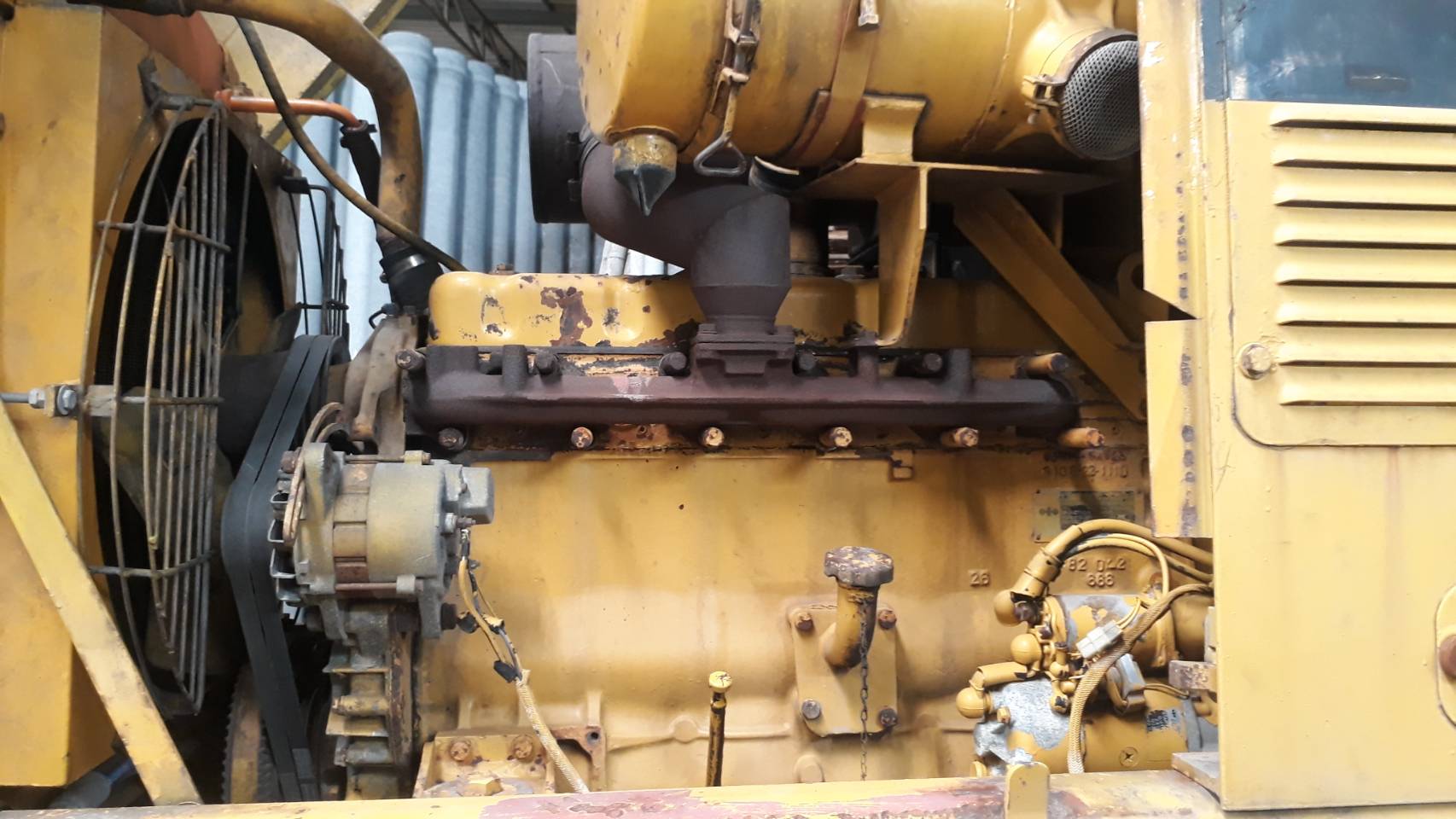 ขายรถตัก komatsu 520 เอวอ่อน