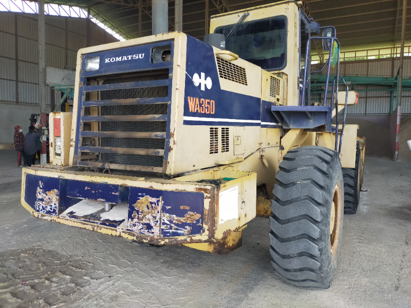 ขายรถตักล้อยางยี่ห้อโคมัตสุ wa 350