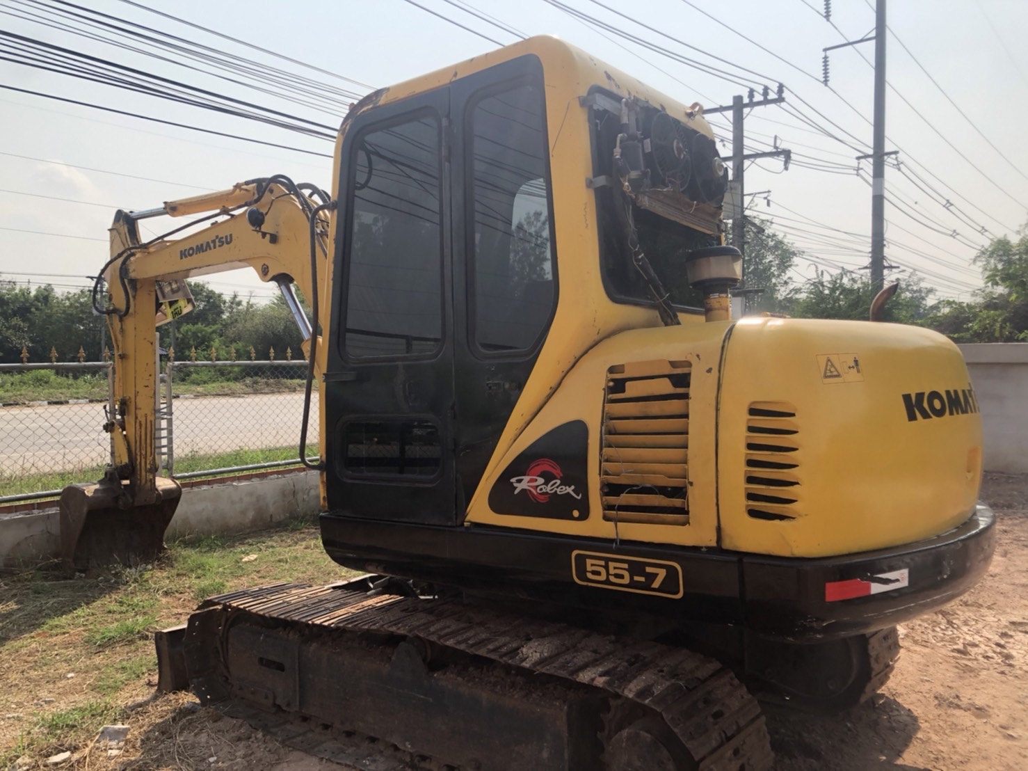 ขายรถแบคโฮ KOMATSU PC55-7 เอกสารใบอินวอย