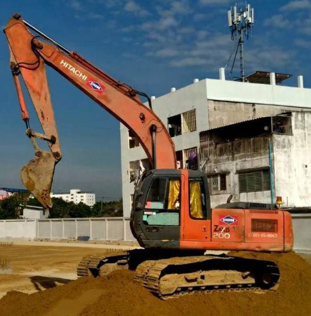 ขายรถแบคโฮ HITACHI ZX200-1 เอกสารเล่มทะเบียน