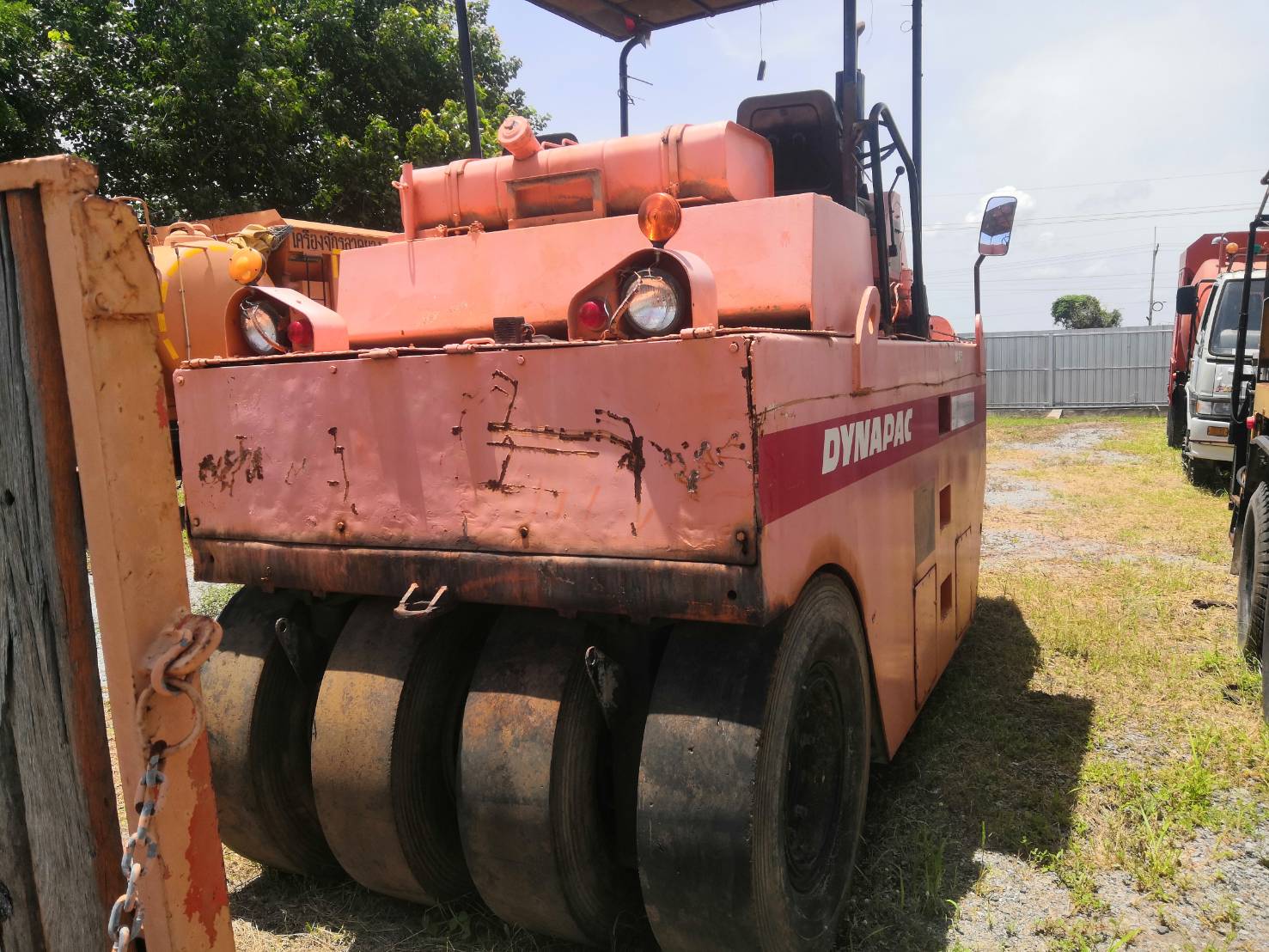 ขายรถบด 7 ล้อ DYNAPAC เอกสารทะเบียน