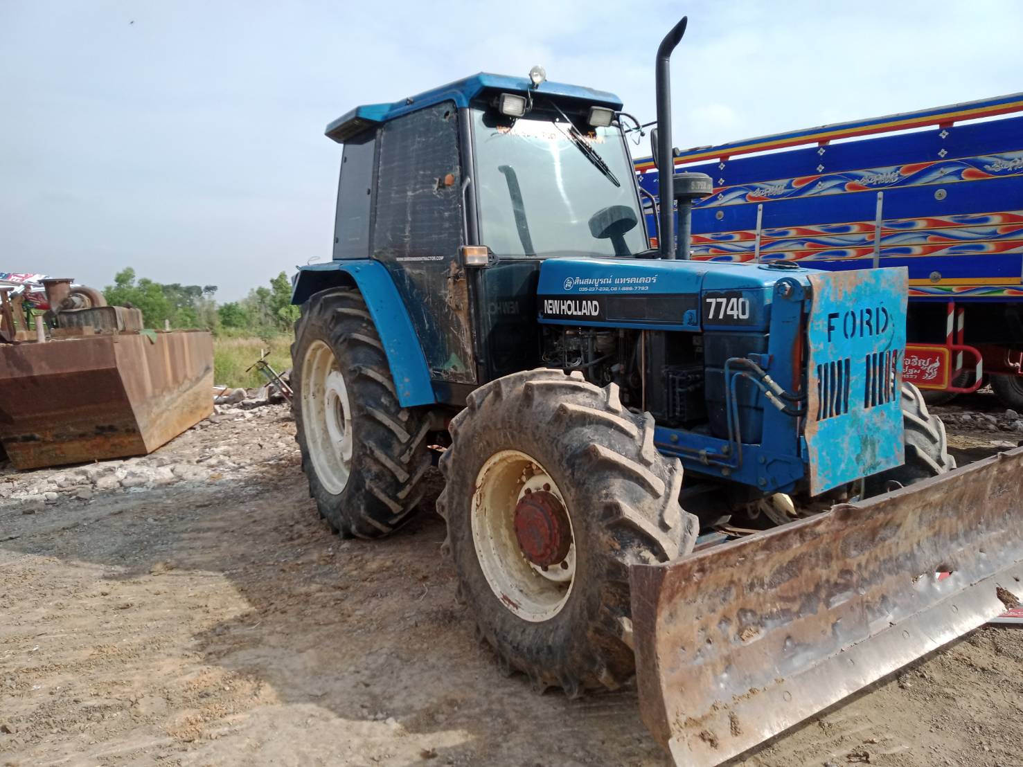 ขายรถไถ FORD 7740 สวย2เพลา
