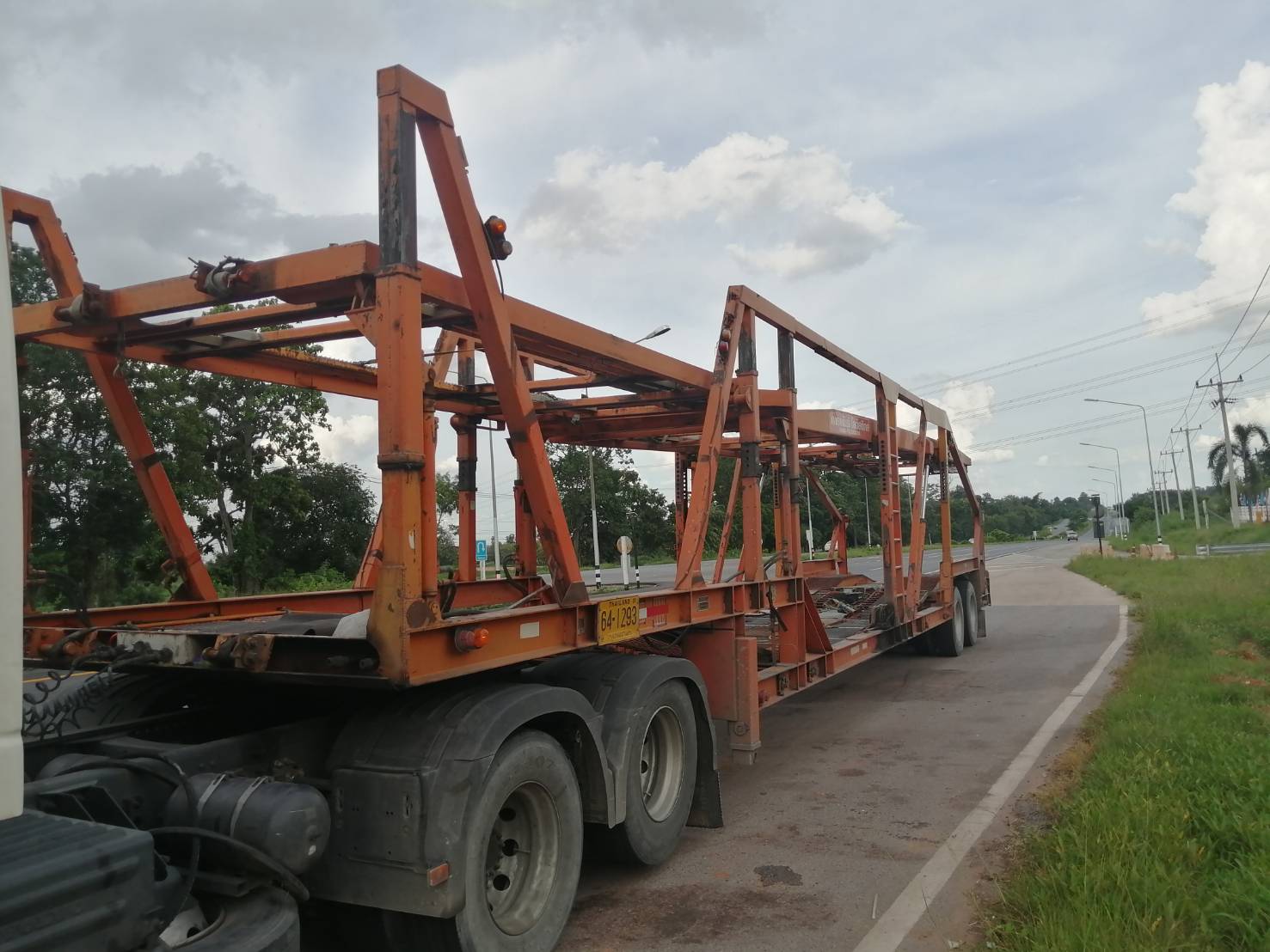 ขายหางลากรถสภาพพร้อมไช้