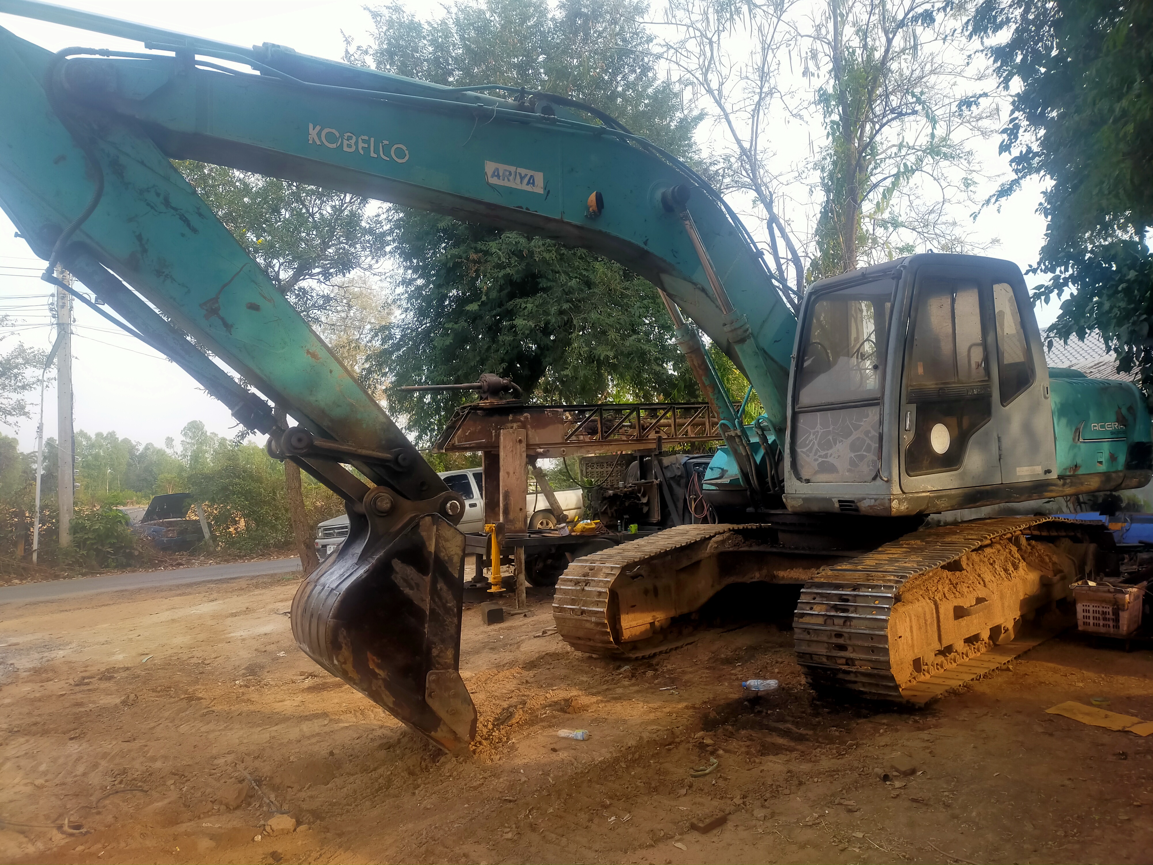 ขายรถแบคโฮ KOBELCO MARK 5 SUPER
