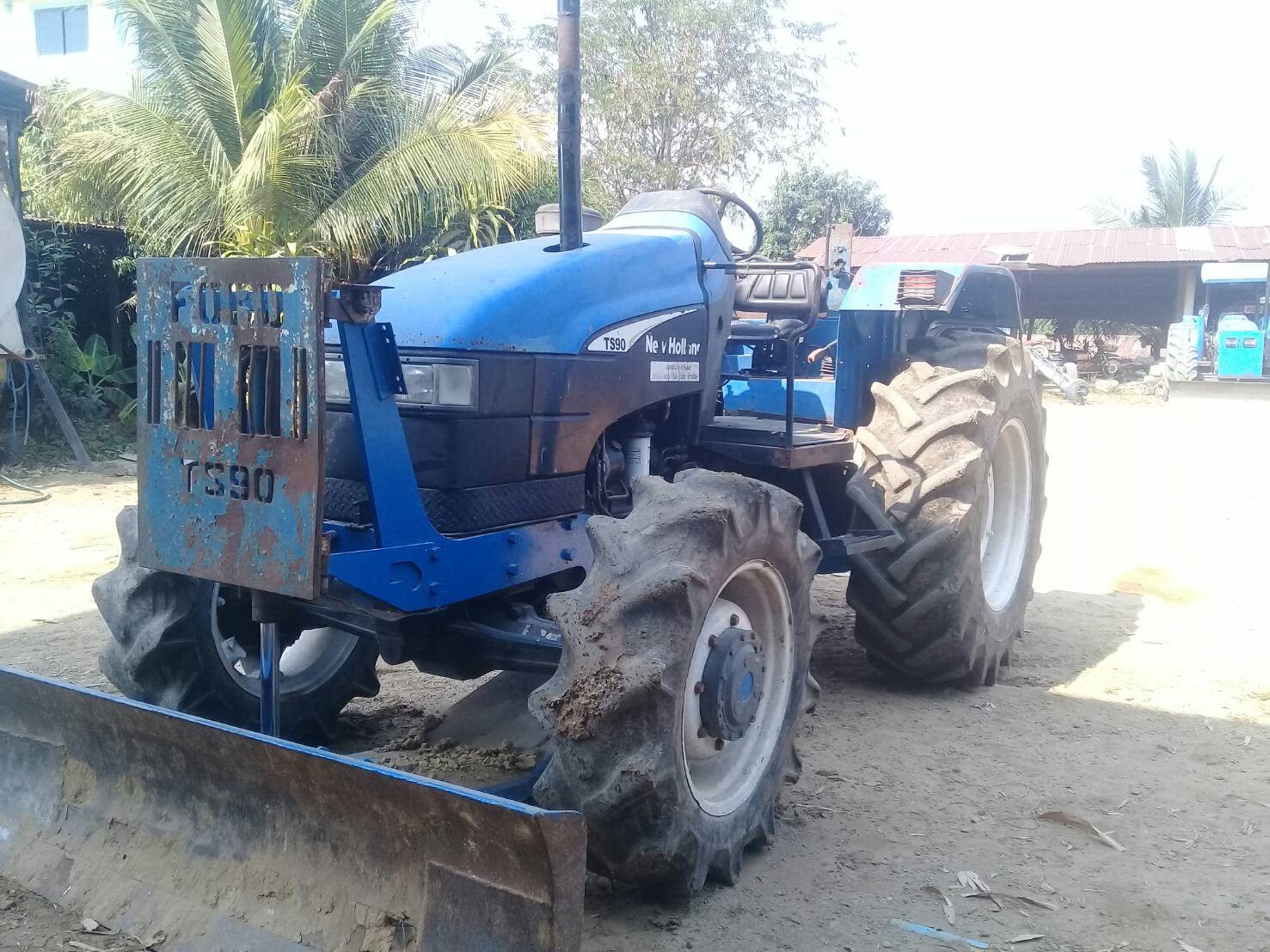 ขายรถไถ ford TS90เอกสารเล่มทะเบียน