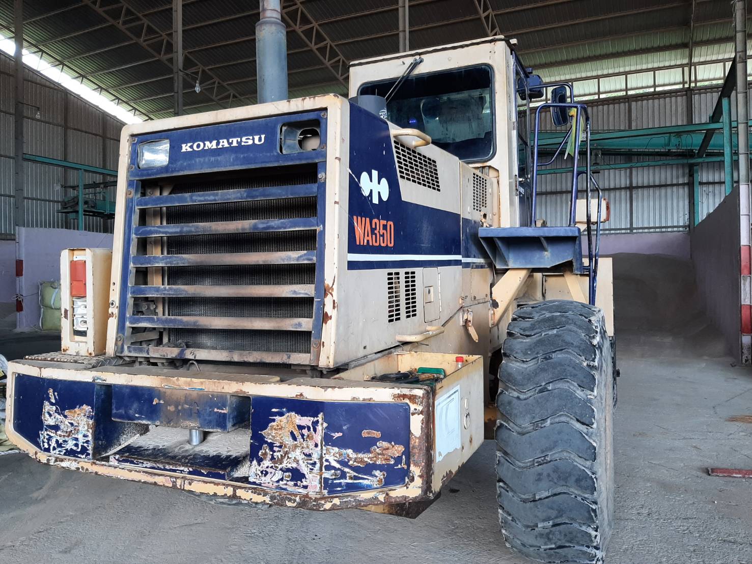 ขายรถตัก komatsu wa350-1