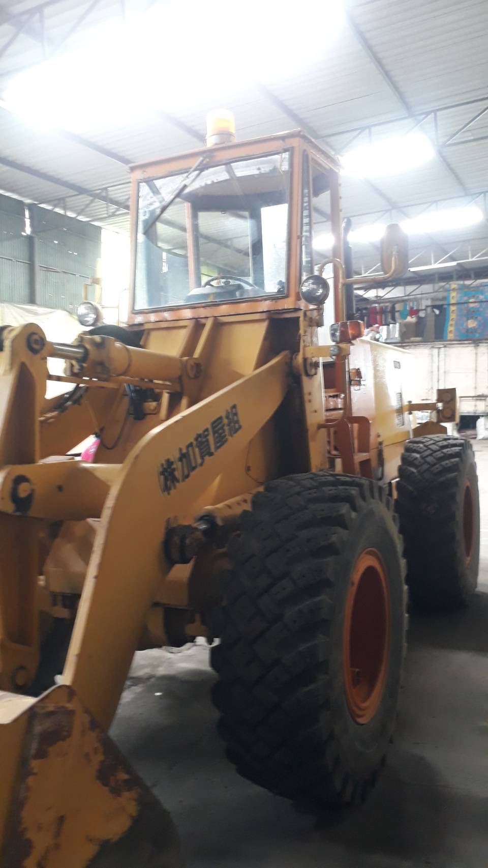 ขายรถตัก komatsu 520 เอวอ่อน