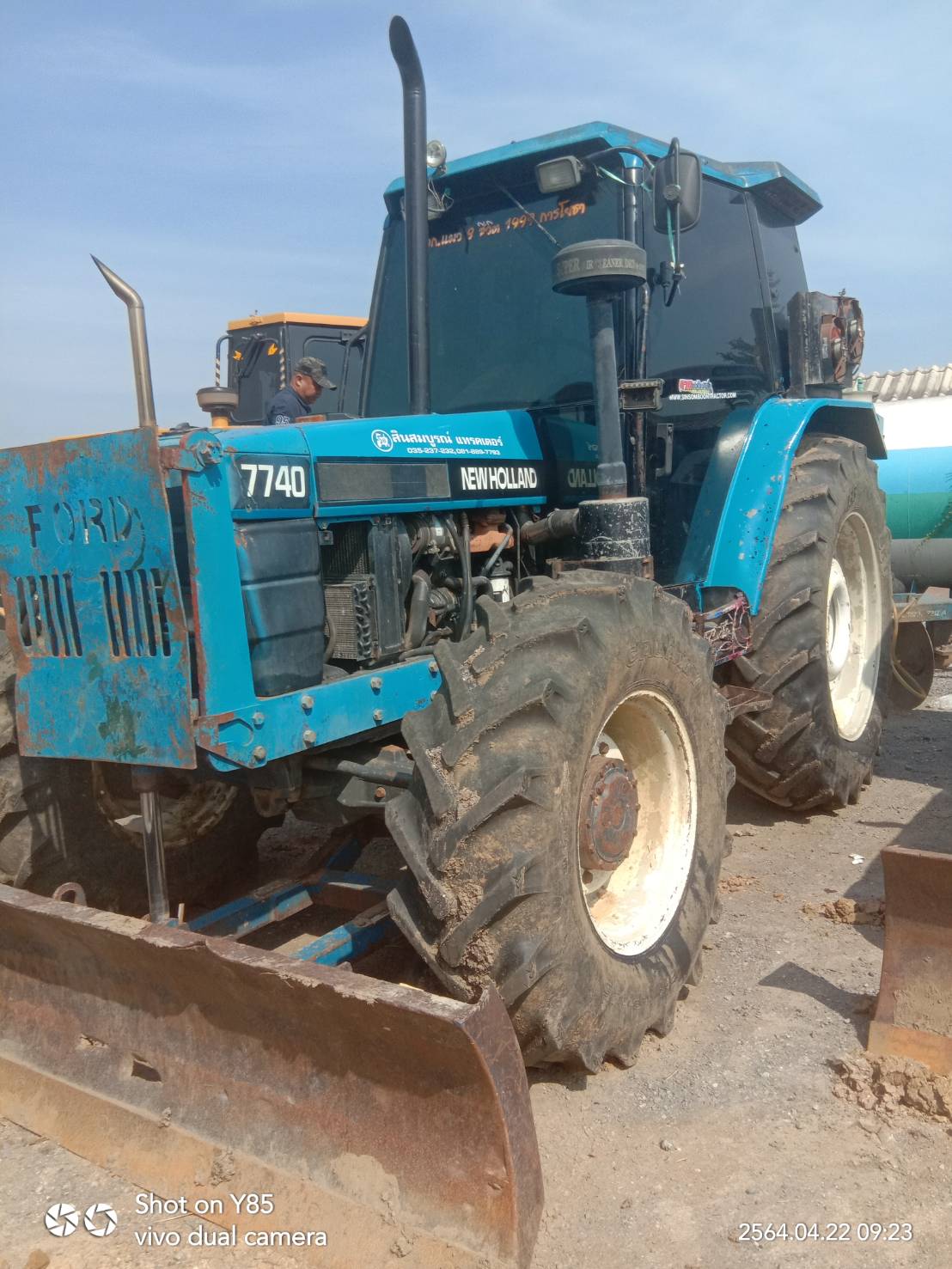 ขายรถไถ FORD 7740 สวย2เพลา