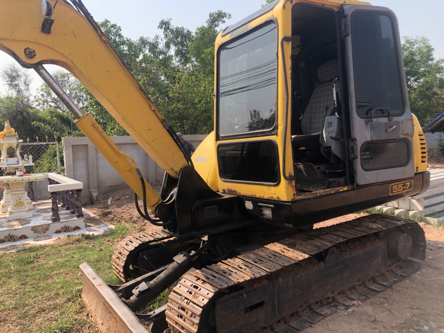 ขายรถแบคโฮ KOMATSU PC55-7 เอกสารใบอินวอย