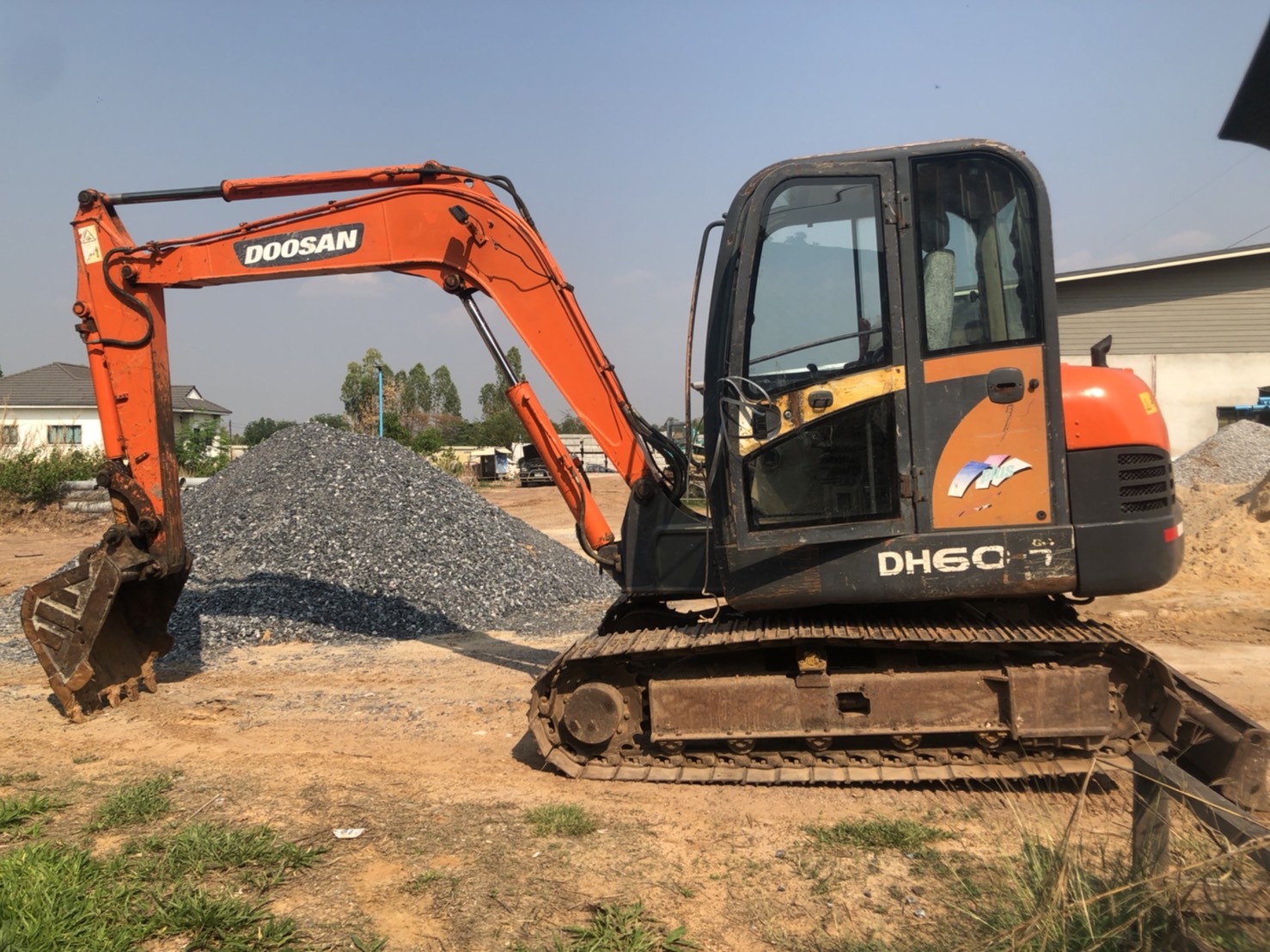 ขายรถแบคโฮ DOOSAN DH60เอกสารใบแจ้งจำหน่าย