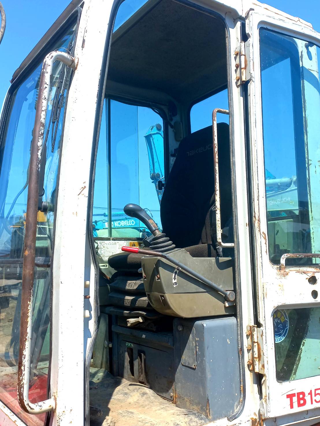 TAKEUCHI TB150C เก่านอกนำเข้า ระบบเต็ม มีลายหัวเจาะ