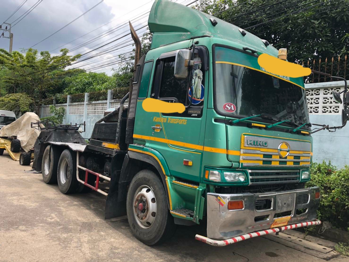 ⭐ธรรมนูญ ทุ่งครุ⭐หัวลากProfia 360แรงม้าเครื่อง K13C