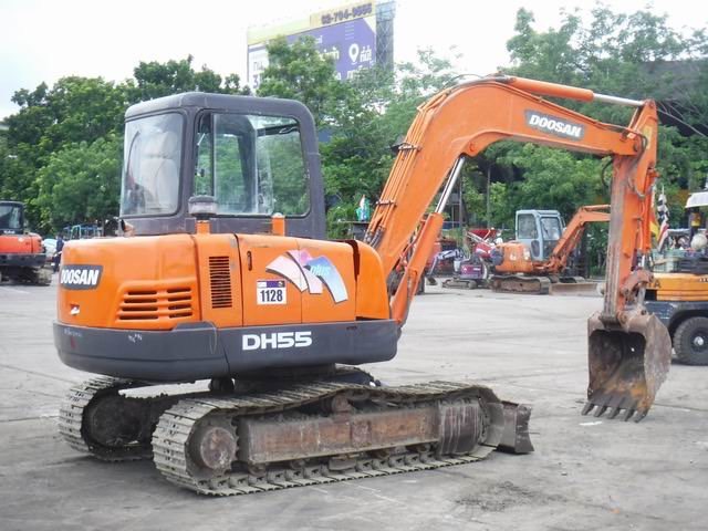 DOOSAN DH55-V เก่านอก มี3คัน เอกสารอืนวอยซ์