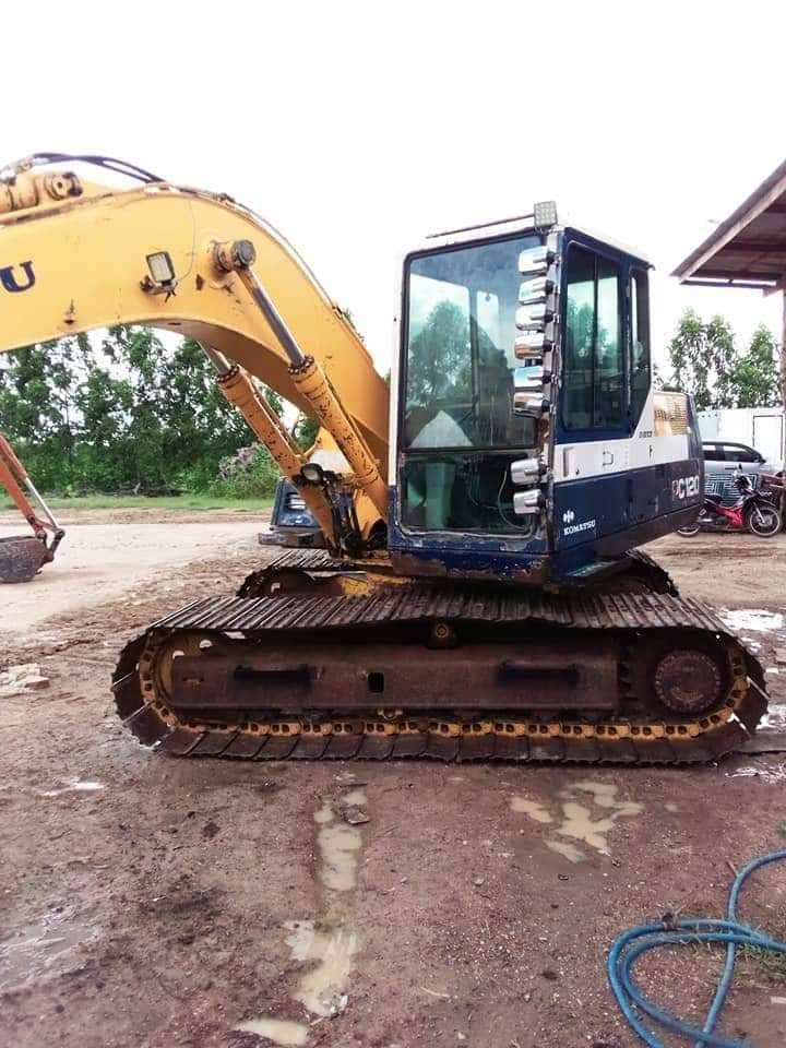 ❣ธรรมนูญ ทุ่งครุ⭐Komatsu 120-5 ไฟฟ้าครบรถทำงานทกวัน
