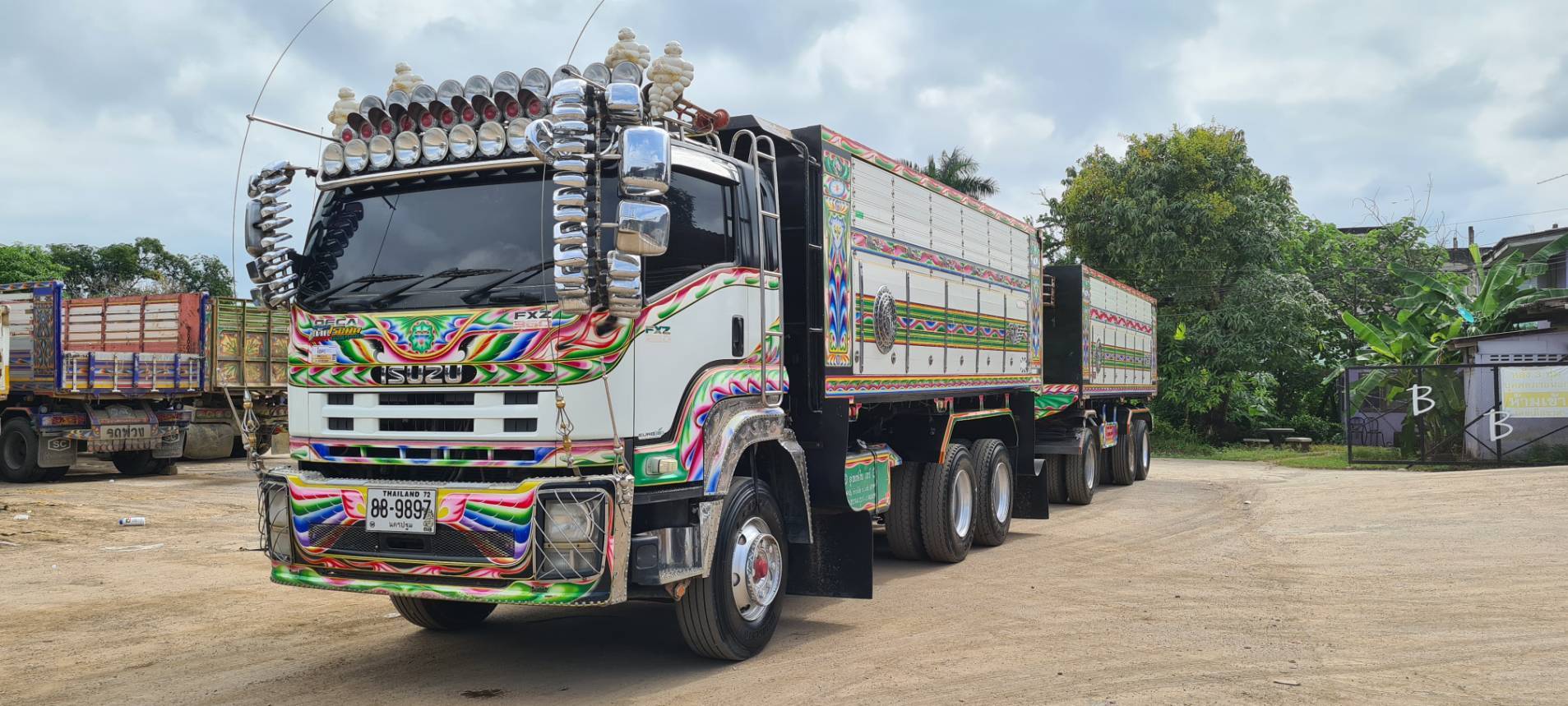 ❣ธรรมนูญ ทุ่งครุ⭐10ล้อดั้มแม่ลูกIsuzu Fxz360ปี56ดั้มใเนียมอู่ส.สมบัต เจ้าของขายเอง