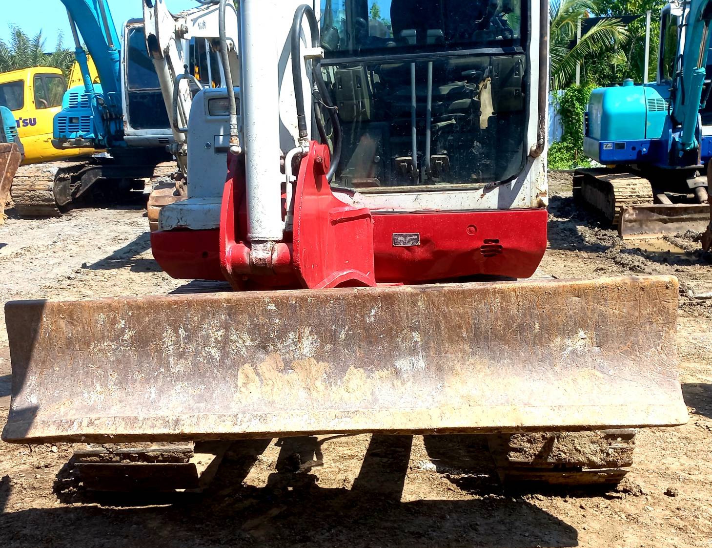 TAKEUCHI TB150C เก่านอกนำเข้า ระบบเต็ม มีลายหัวเจาะ