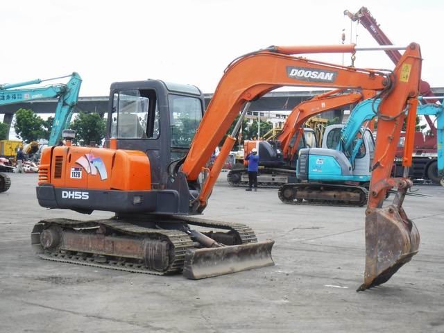 DOOSAN DH55-V เก่านอก มี3คัน เอกสารอืนวอยซ์