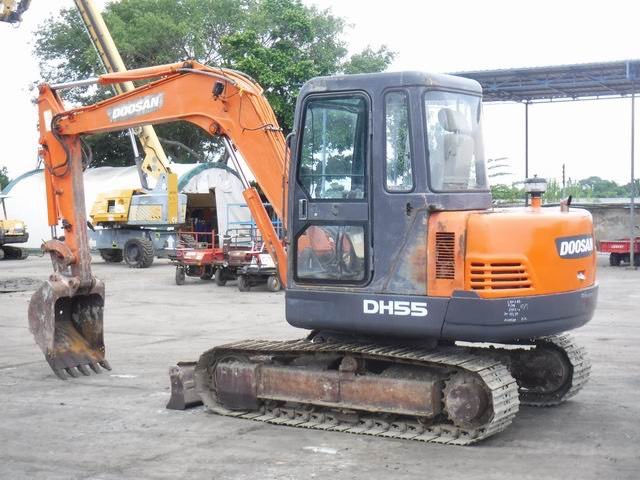 DOOSAN DH55-V เก่านอก มี3คัน เอกสารอืนวอยซ์