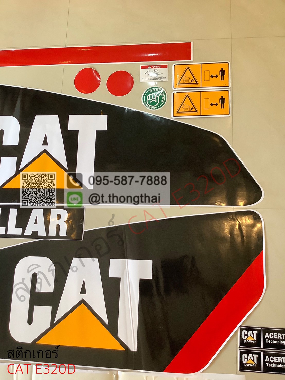 สติกเกอร์ CAT320D