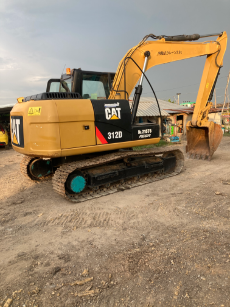 ขายCAT312Dเก่าญี่ปุ่นใช่งาน2900ชมไม่เคยใช้งานในไทย
