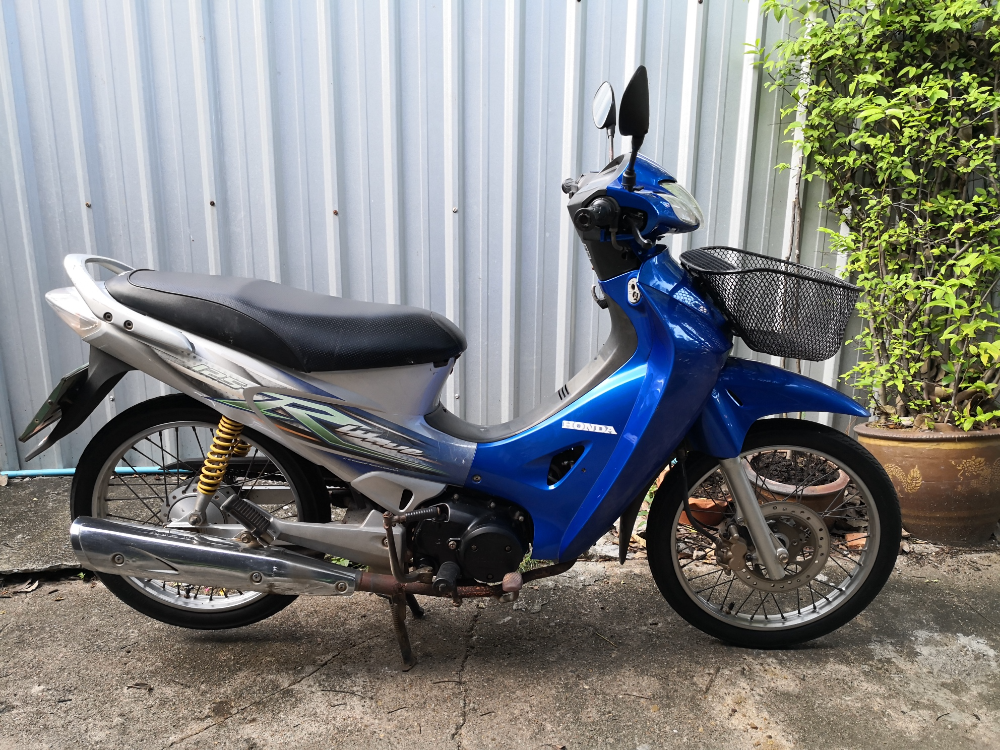 ขาย เวฟ 125R สีน้ำเงินเทา