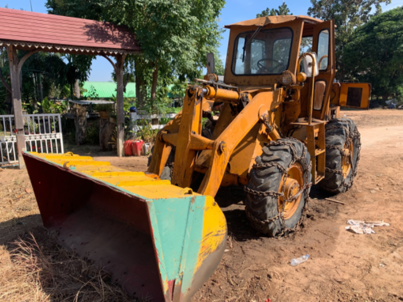 รถตักล้อยาง KOMATSU JH30B มือสองต่อแขนแล้วพร้อมใช้งาน