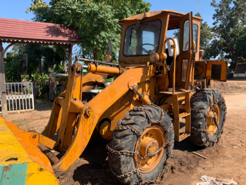 รถตักล้อยาง KOMATSU JH30B มือสองต่อแขนแล้วพร้อมใช้งาน